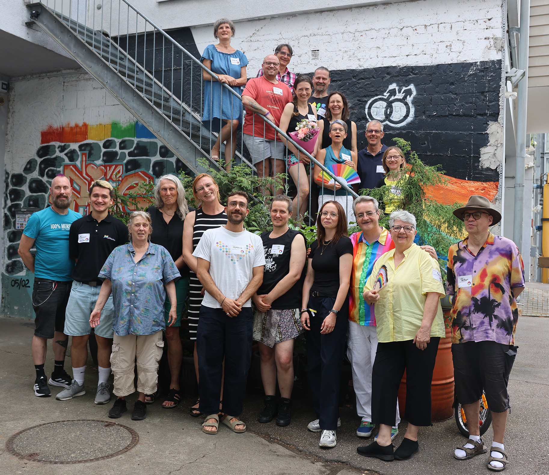 Gruppenbild Regenbogenhaus-Team